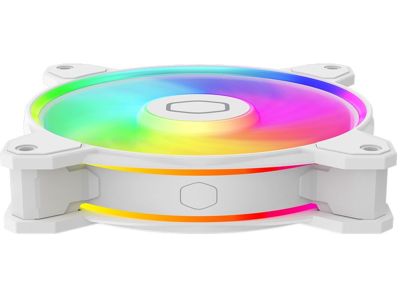 Cooler Master PC-Lüfter MF120 HALO² White Editon