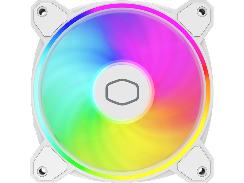 Cooler Master PC-Lüfter MF120 HALO² White Editon