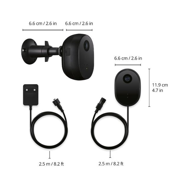 WiZ Outdoor Camera Schwarz