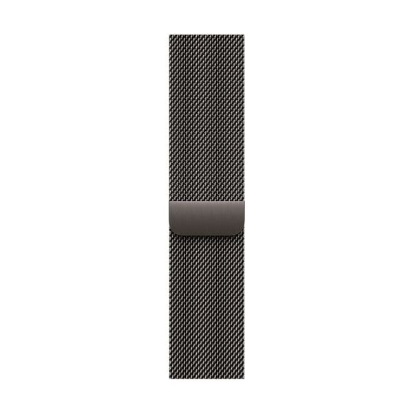 Apple Milanese Loop 46 mm Dunkelgrau S/M