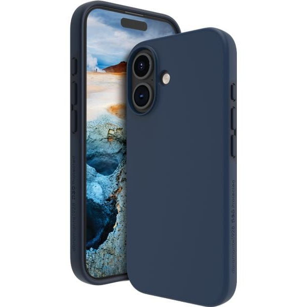 dbramante1928 Back Cover Iceland Ultra D3O iPhone 16 Blau