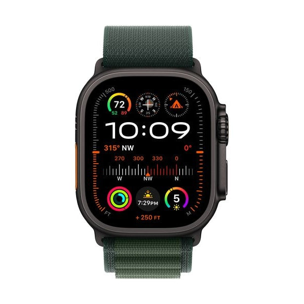 Apple Alpine Loop 49 mm Dunkelgrün/Schwarz S