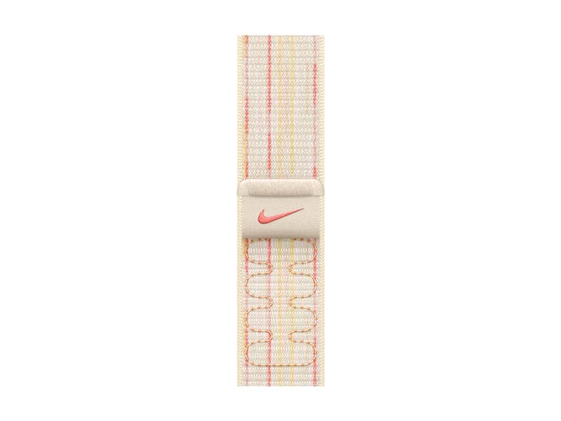Apple Nike Sport Loop 42 mm Gelb/Pink