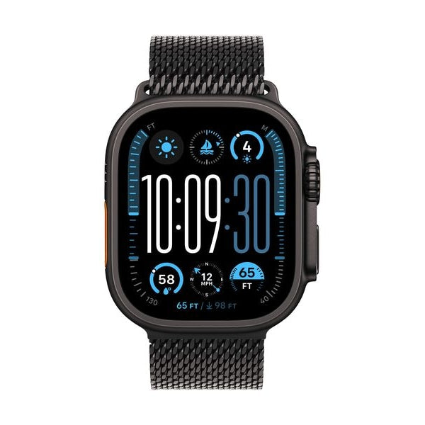 Apple Milanese Loop 49 mm Schwarz M