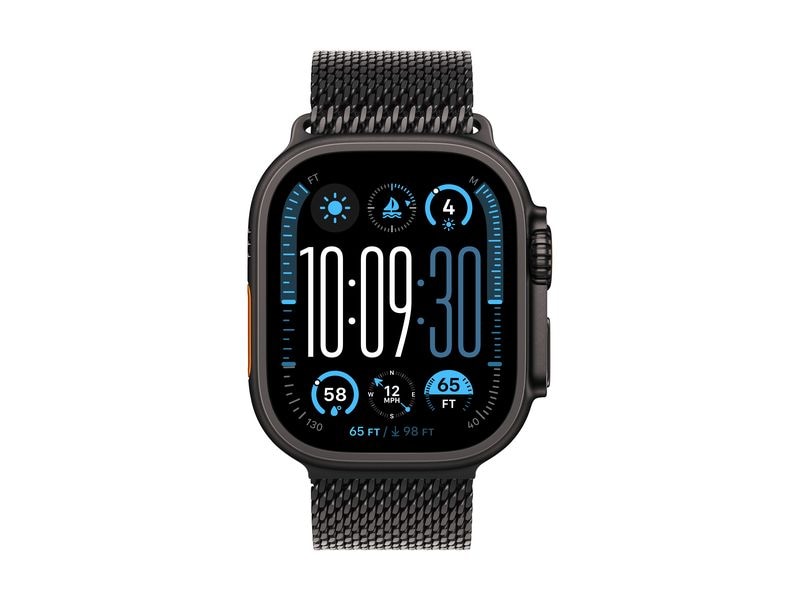 Apple Milanese Loop 49 mm Schwarz L