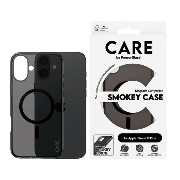 CARE Back Cover Flagship iPhone 16 Plus Smokey