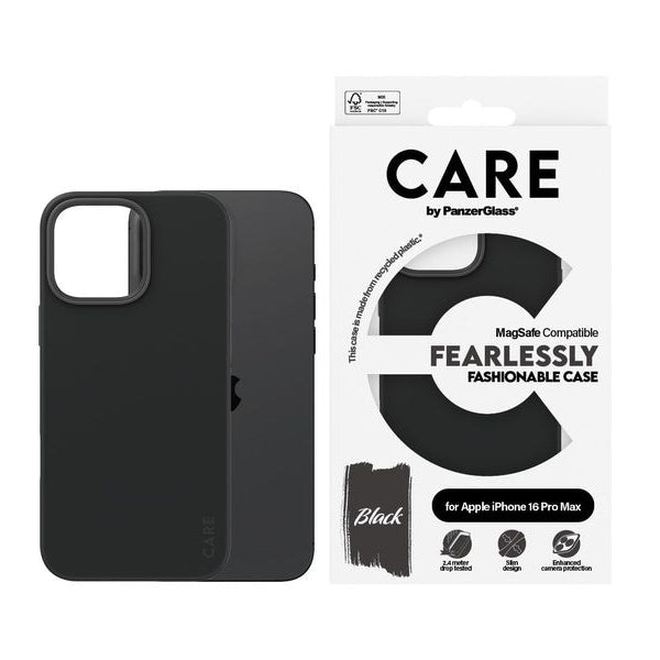 CARE Back Cover Fashion iPhone 16 Pro Max Schwarz