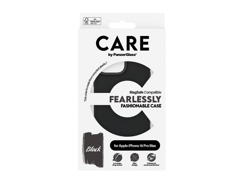 CARE Back Cover Fashion iPhone 16 Pro Max Schwarz