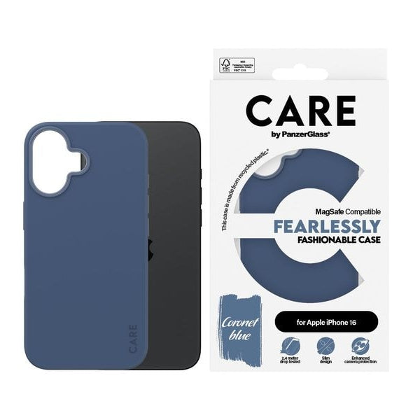 CARE Back Cover Fashion iPhone 16 Blau