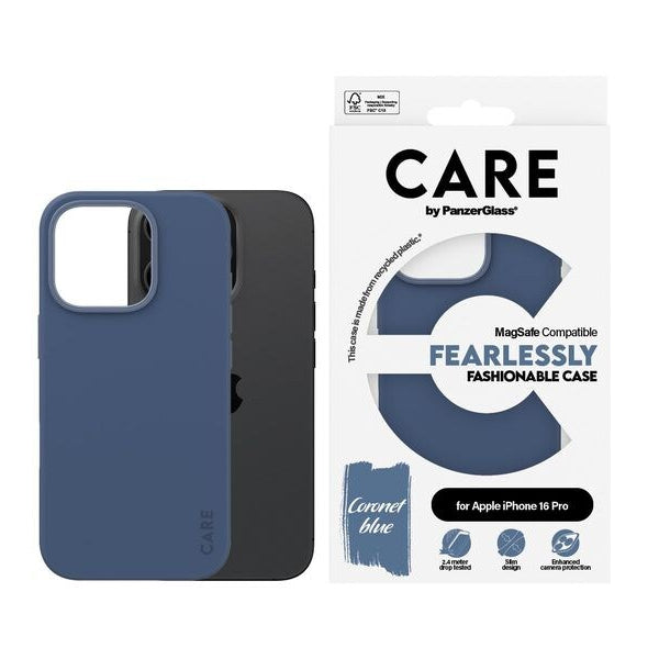 CARE Back Cover Fashion iPhone 16 Pro Blau