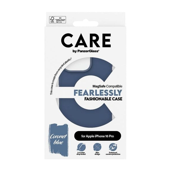 CARE Back Cover Fashion iPhone 16 Pro Blau