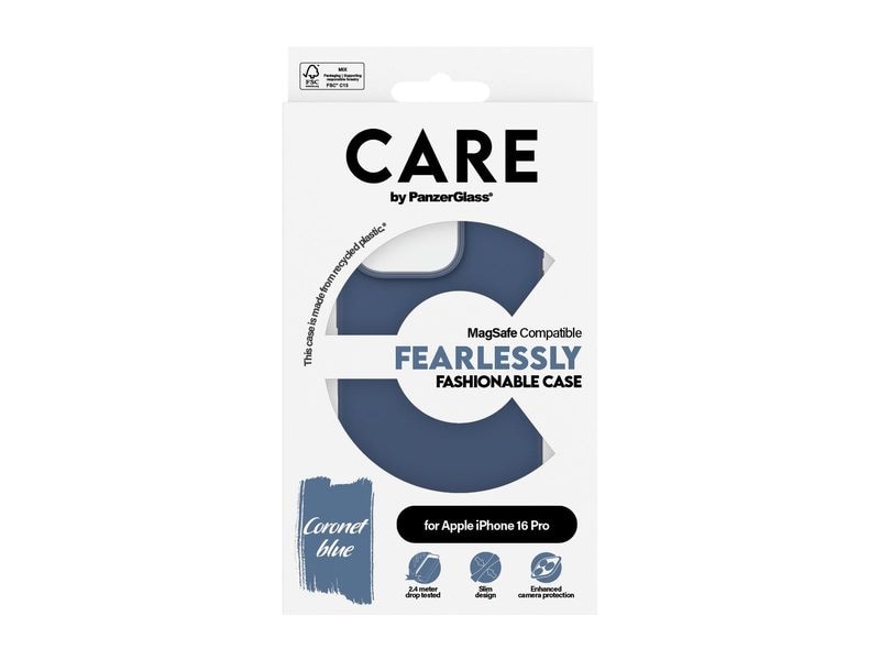 CARE Back Cover Fashion iPhone 16 Pro Blau