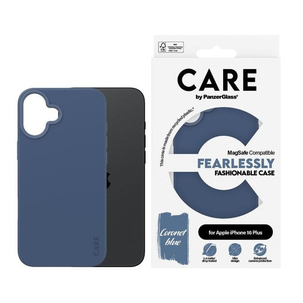 CARE Back Cover Fashion iPhone 16 Plus Blau
