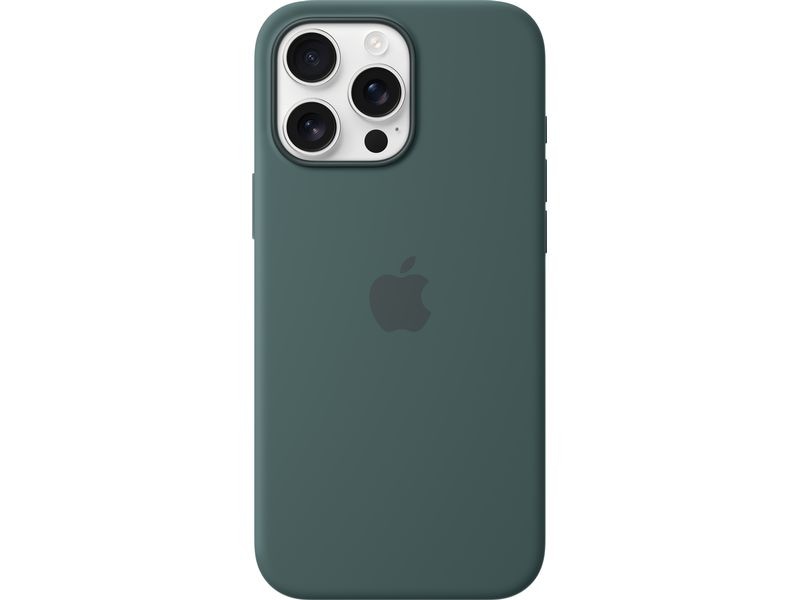 Apple Silicone Case mit MagSafe iPhone 16 Pro Max Seegrün