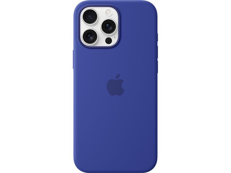 Apple Silicone Case mit MagSafe iPhone 16 Pro Max Ultramarin