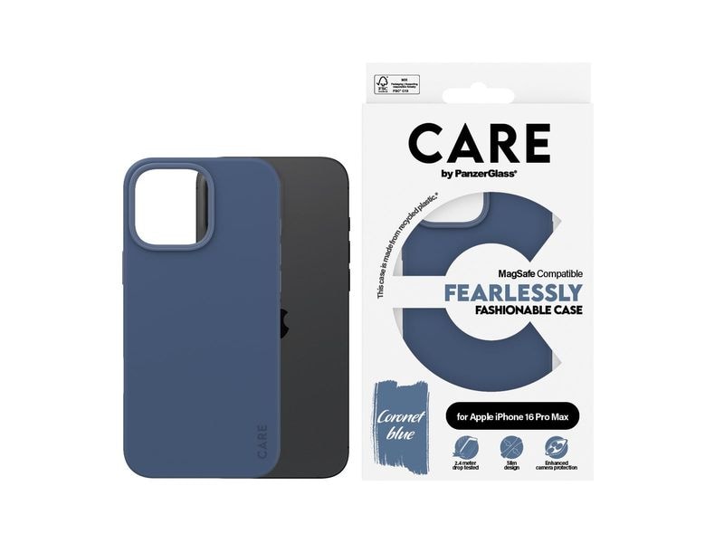 CARE Back Cover Fashion iPhone 16 Pro Max Blau