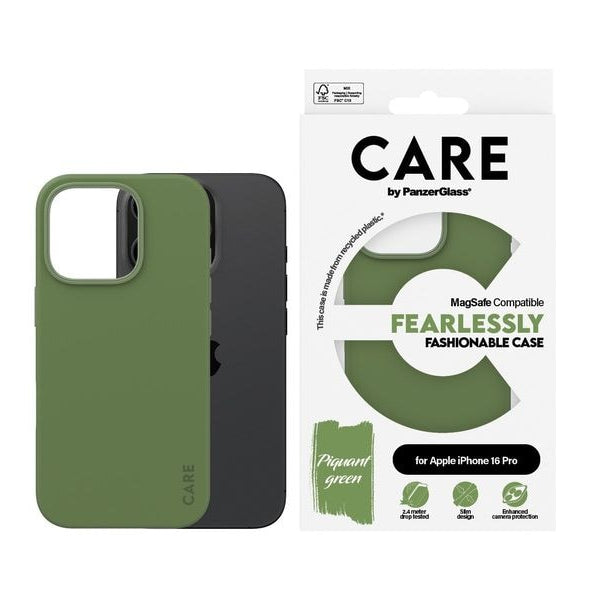 CARE Back Cover Fashion iPhone 16 Pro Grün