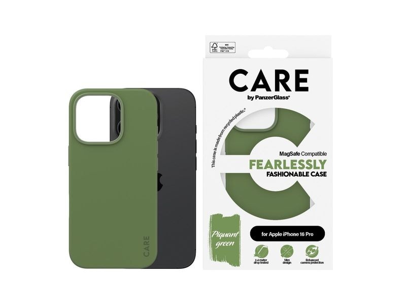 CARE Back Cover Fashion iPhone 16 Pro Grün