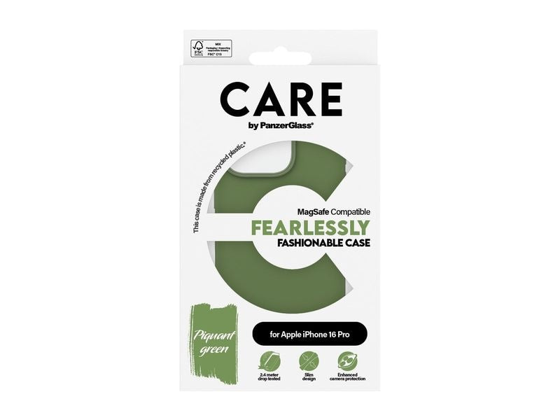 CARE Back Cover Fashion iPhone 16 Pro Grün