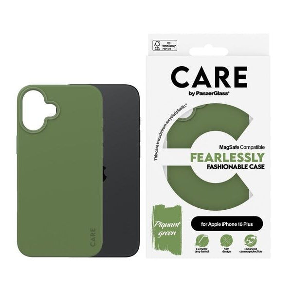 CARE Back Cover Fashion iPhone 16 Plus Grün