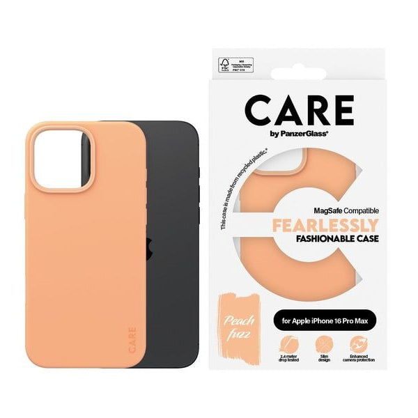 CARE Back Cover Fashion iPhone 16 Pro Max Peachy
