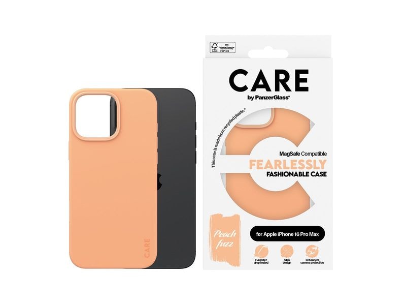 CARE Back Cover Fashion iPhone 16 Pro Max Peachy