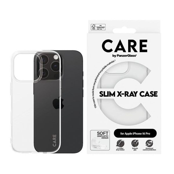 CARE Back Cover Fashion X-Ray Soft Basic iPhone 16 Transparent