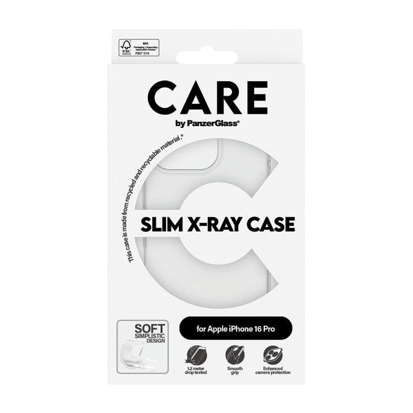 CARE Back Cover Fashion X-Ray Soft Basic iPhone 16 Transparent