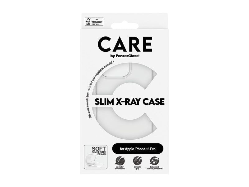 CARE Back Cover Fashion X-Ray Soft Basic iPhone 16 Transparent