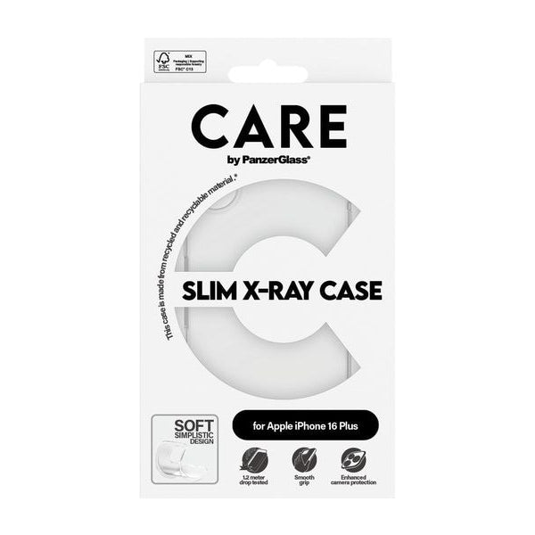 CARE Back Cover Fashion X-Ray Soft Basic iPhone 16 Transparent
