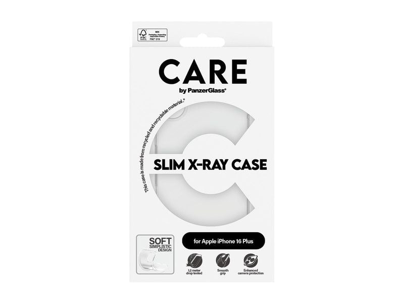 CARE Back Cover Fashion X-Ray Soft Basic iPhone 16 Transparent