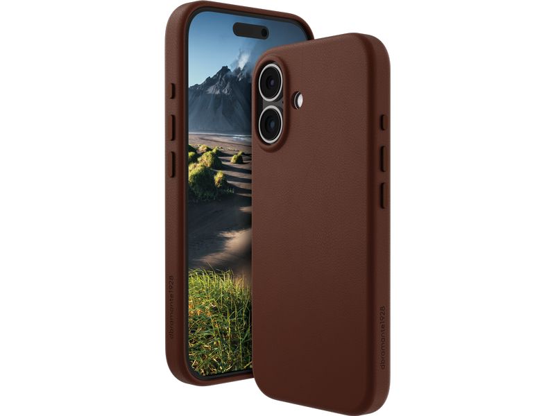 dbramante1928 Book Cover Roskilde iPhone 16 Plus Braun