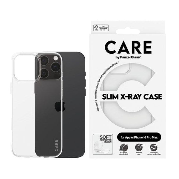 CARE Back Cover Fashion X-Ray Soft Basic iPhone 16 Transparent