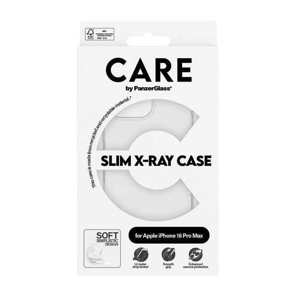 CARE Back Cover Fashion X-Ray Soft Basic iPhone 16 Transparent