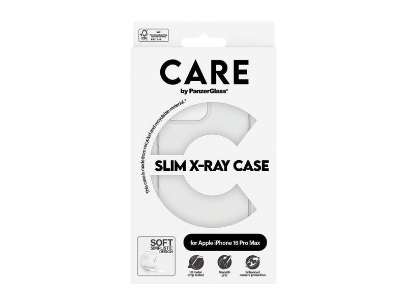 CARE Back Cover Fashion X-Ray Soft Basic iPhone 16 Transparent