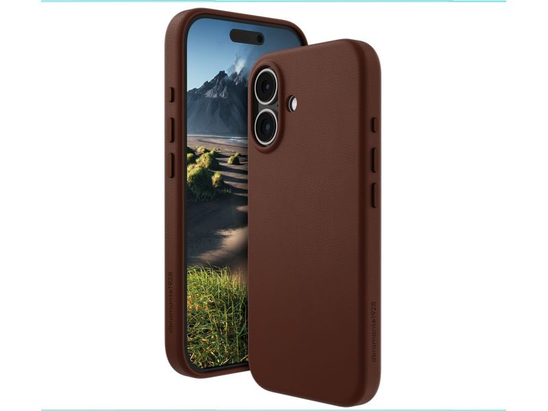 dbramante1928 Book Cover Roskilde iPhone 16 Braun