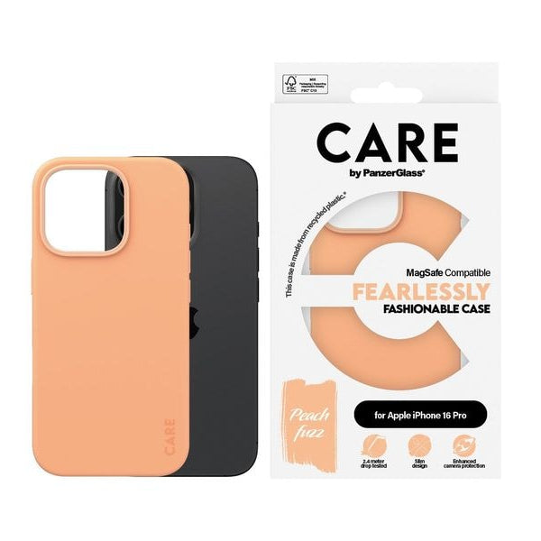 CARE Back Cover Fashion iPhone 16 Pro Peachy