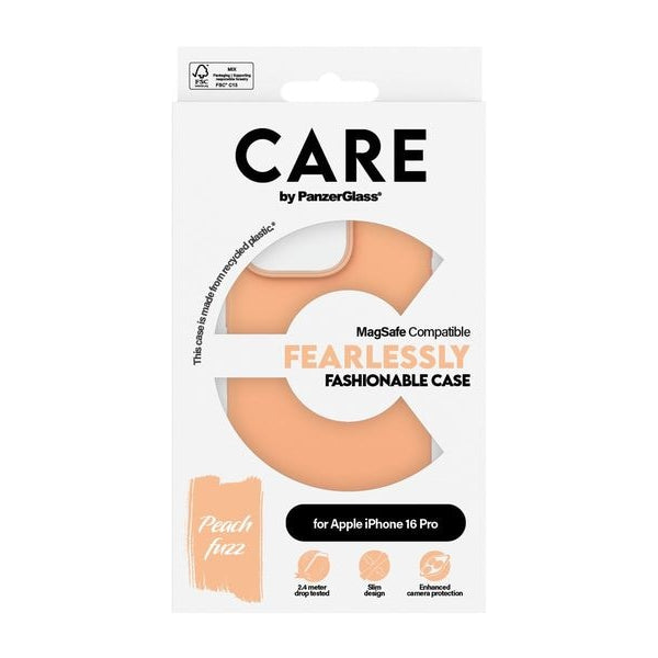 CARE Back Cover Fashion iPhone 16 Pro Peachy