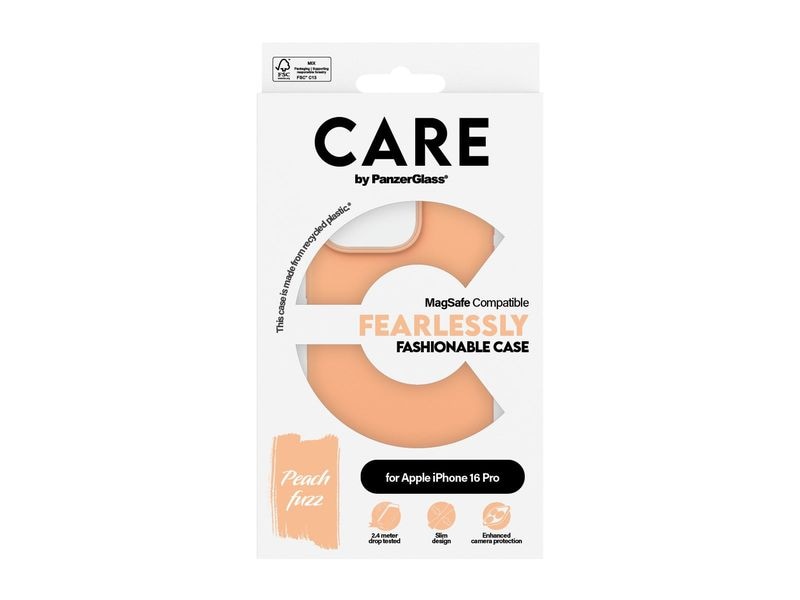 CARE Back Cover Fashion iPhone 16 Pro Peachy