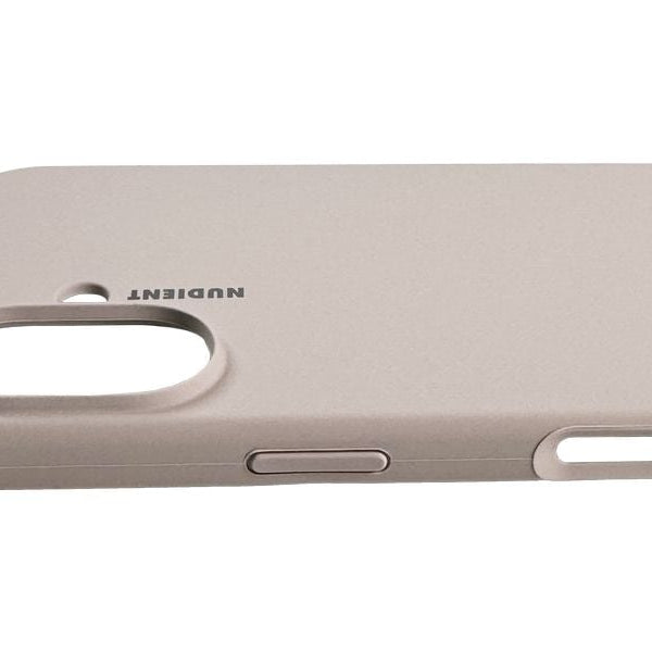 Nudient Back Cover Base Case Magsafe iPhone 16 Stone Beige