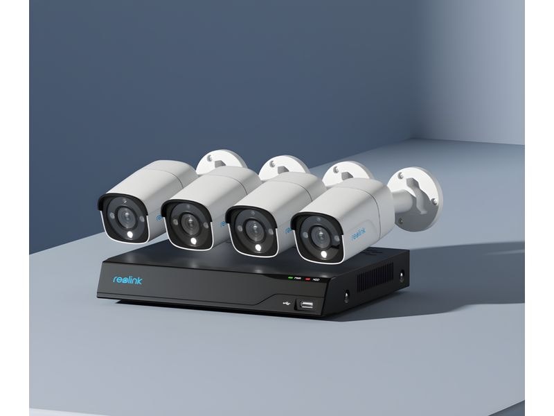 Reolink Überwachungsset NVS8-5 MB4 Bullet, inkl. 2TB Harddrive