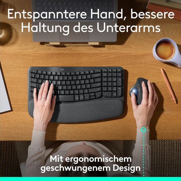 Logitech Trackball Ergo M575s Wireless Graphite