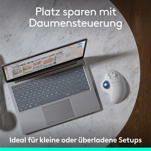 Logitech Trackball Ergo M575s Wireless Off-white