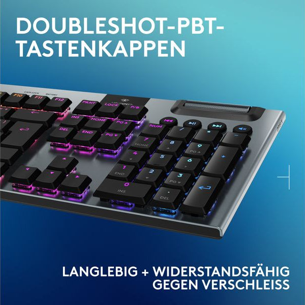 Logitech Gaming-Tastatur G915 X Lightspeed GL Tactile