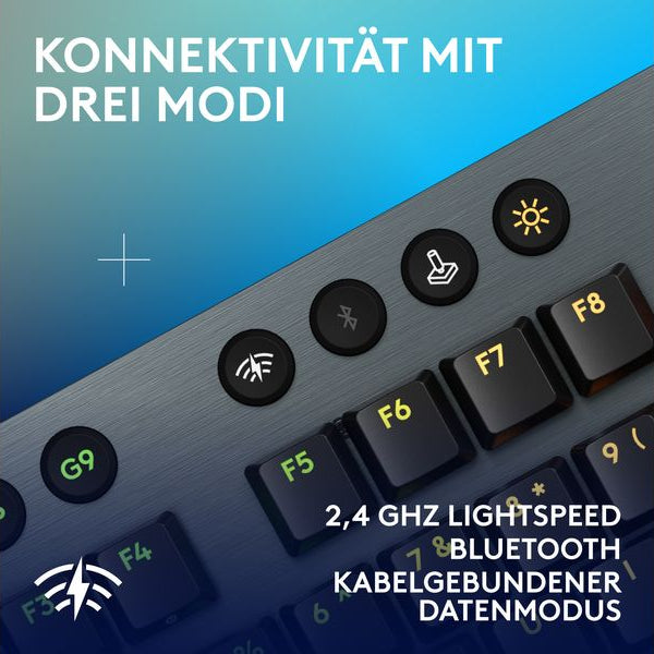 Logitech Gaming-Tastatur G915 X Lightspeed GL Tactile