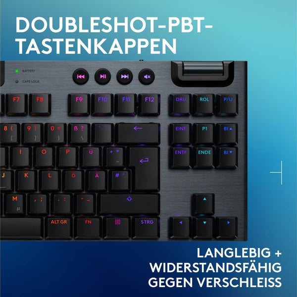 Logitech Gaming-Tastatur G915 X Lightspeed TKL GL Tactile