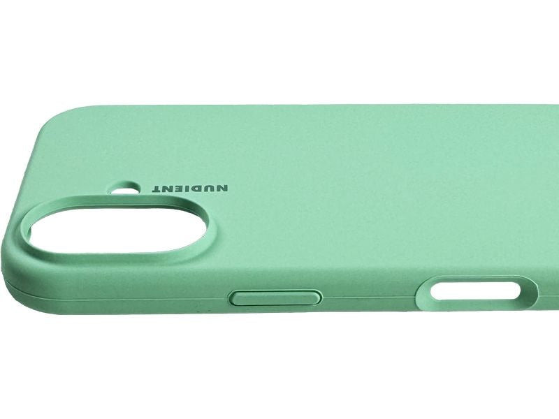 Nudient Back Cover Base Case Magsafe iPhone 16 Plus Mint Green