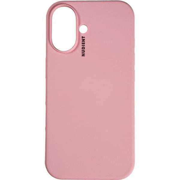 Nudient Back Cover Base Case Magsafe iPhone 16 Baby Pink