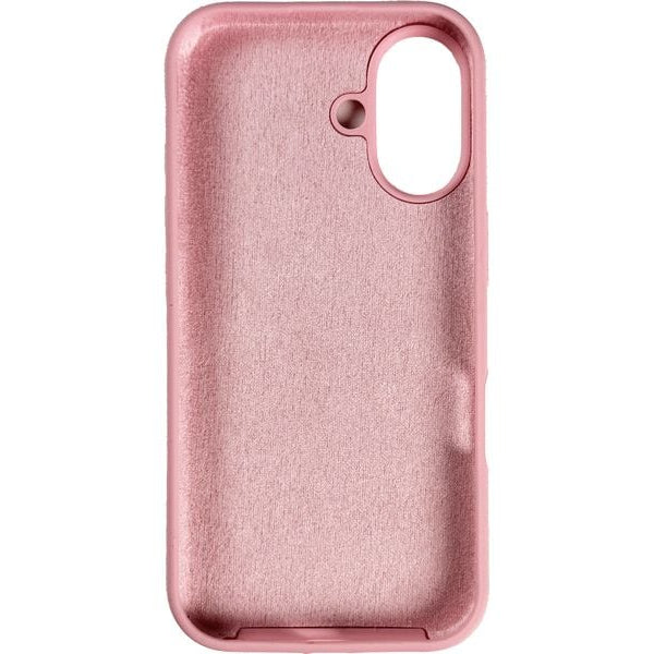 Nudient Back Cover Base Case Magsafe iPhone 16 Baby Pink