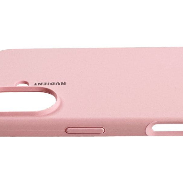 Nudient Back Cover Base Case Magsafe iPhone 16 Baby Pink